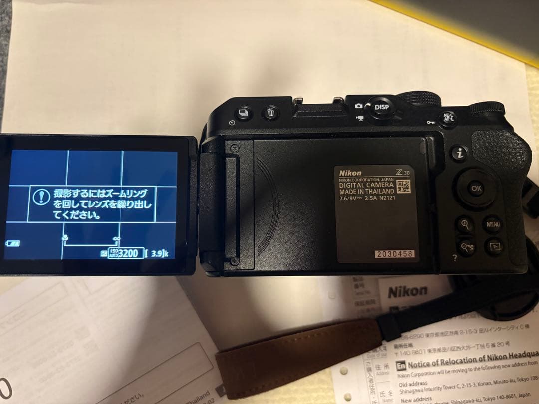 ri  Nikon Z 30 ミラーレスカメラ+dx16-50