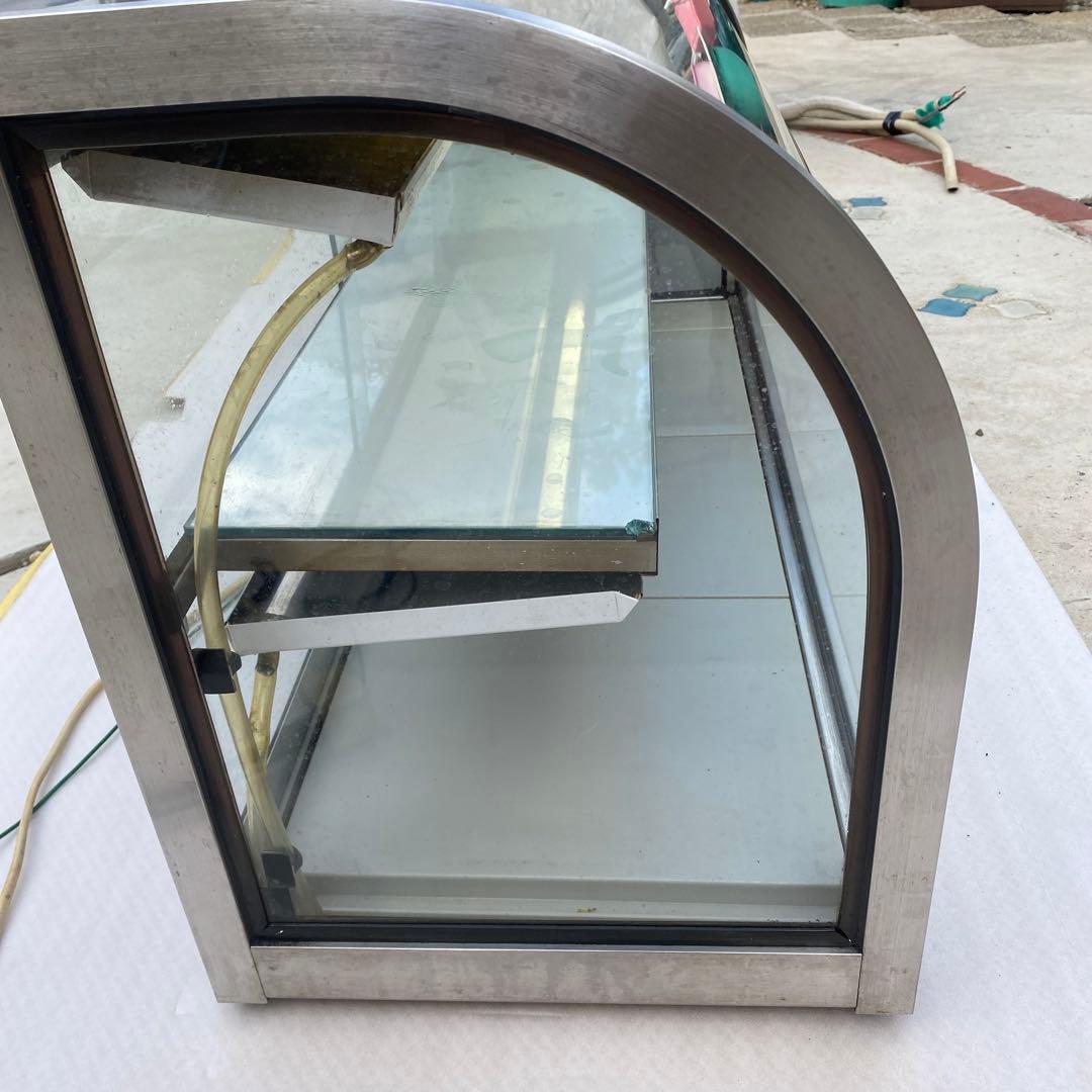 冷蔵ショーケース 卓上タイプ 自然対流方式 後引戸 店舗カフェ