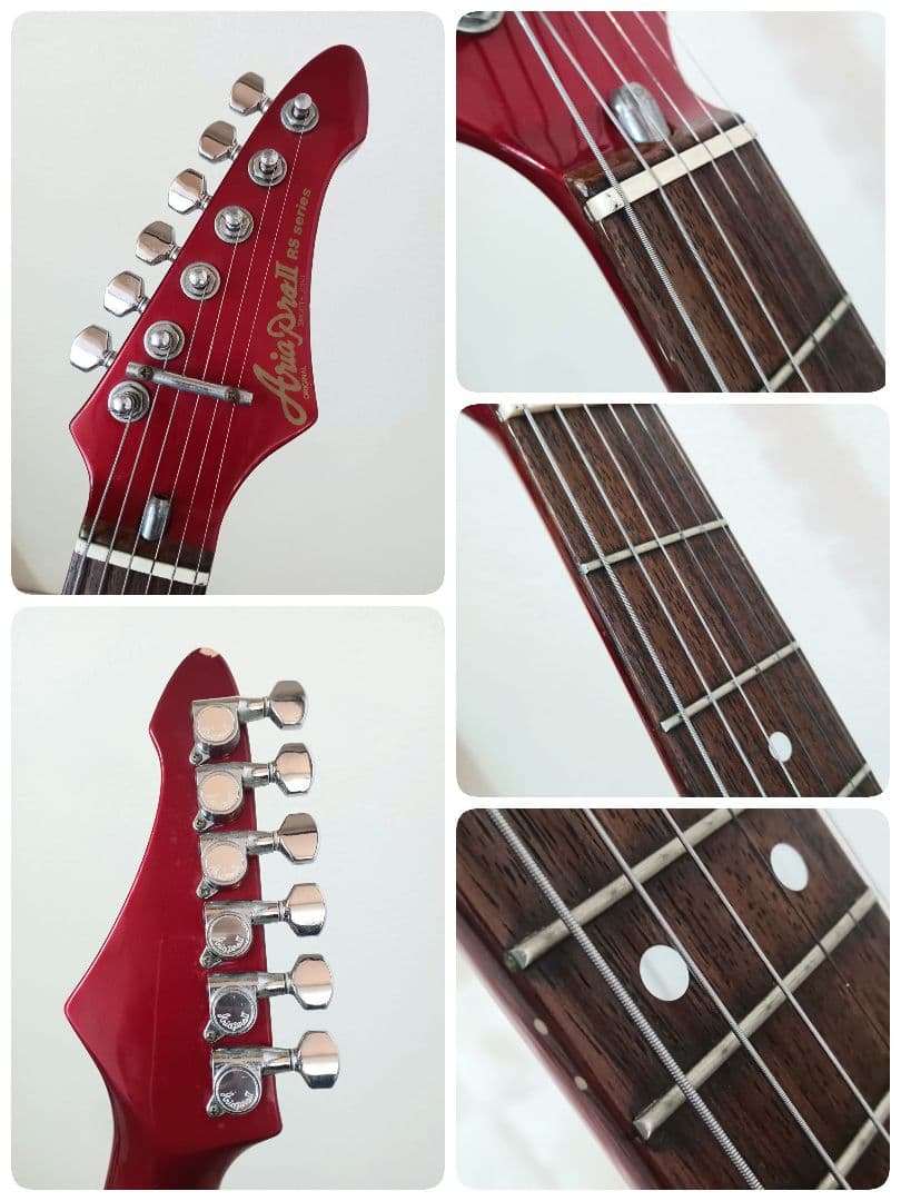 AriaProⅡ Eliteエレキギター マツモク 日本製 SSS ストラト