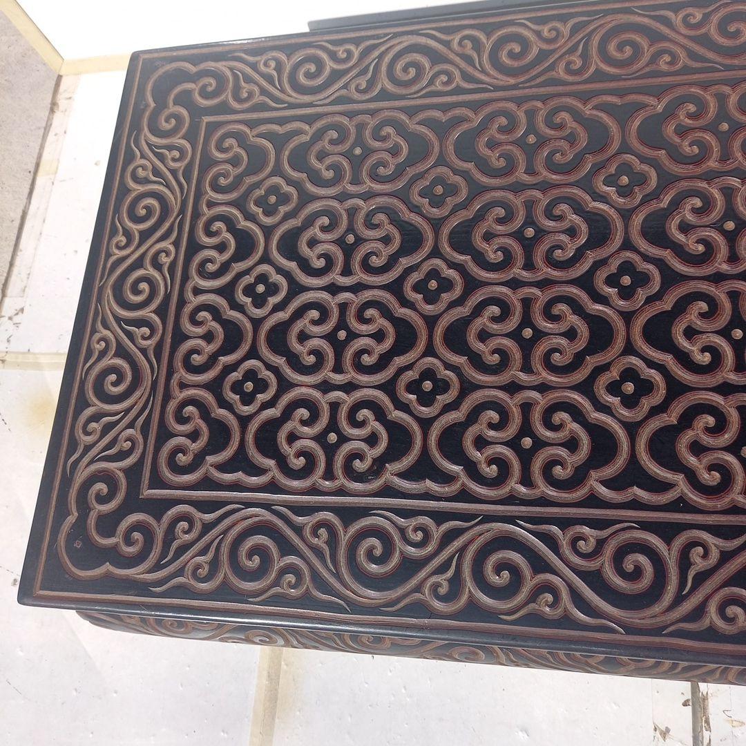 中国骨董品、唐時代のオブジェ、大平卓、戴鶴彫刻、宣徳年製、