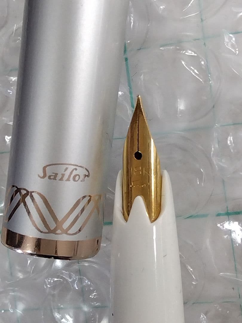 ペン先14Kx2本、18Kx2本、21Kx1本、万年筆、合計5本まとめ売り