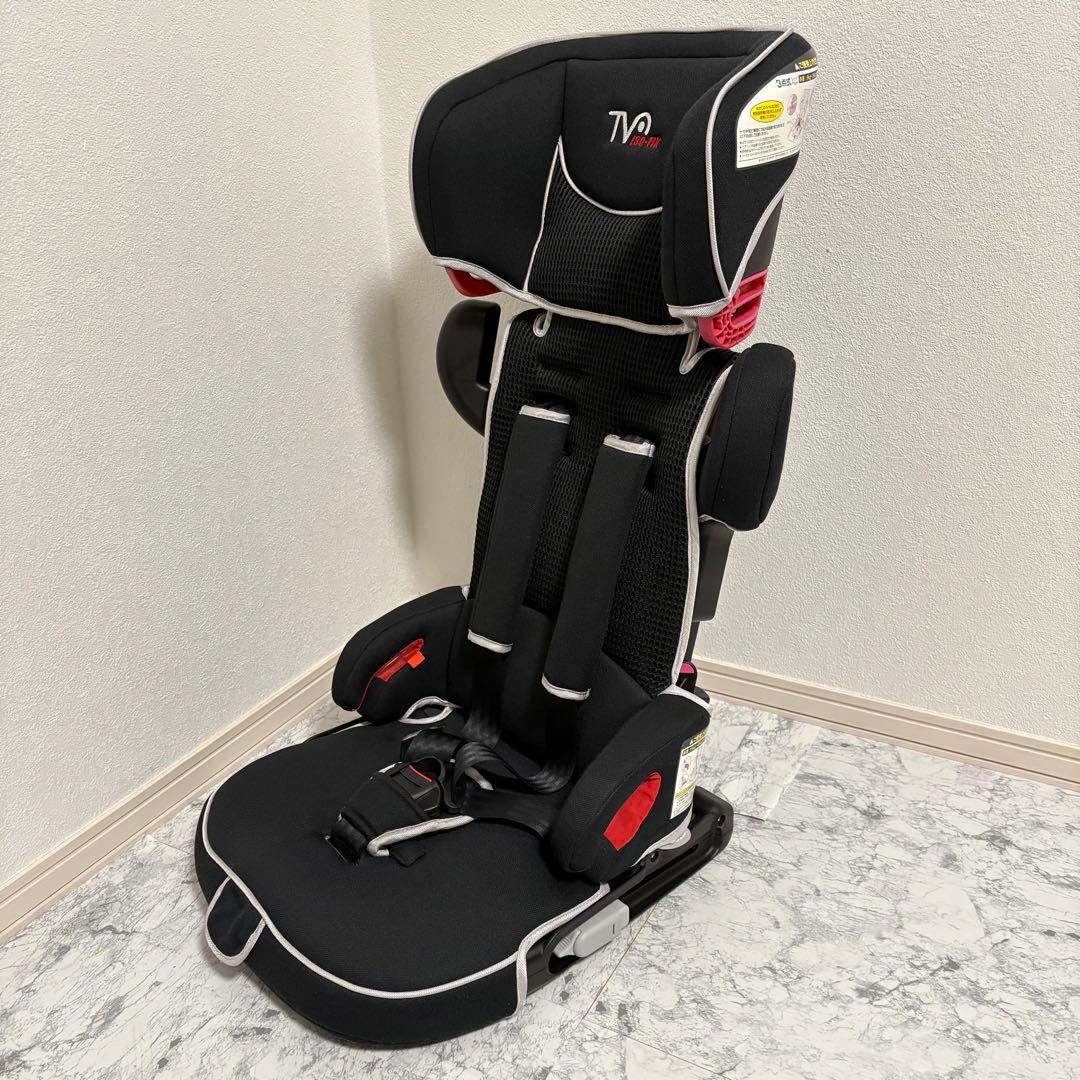 【美品】日本育児　トラベルベスト EC FIX ISOFIX　ブラック