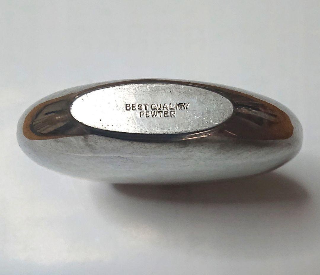 昭和レトロ 古い水筒 Pewter 製 当時物 希少 貴重