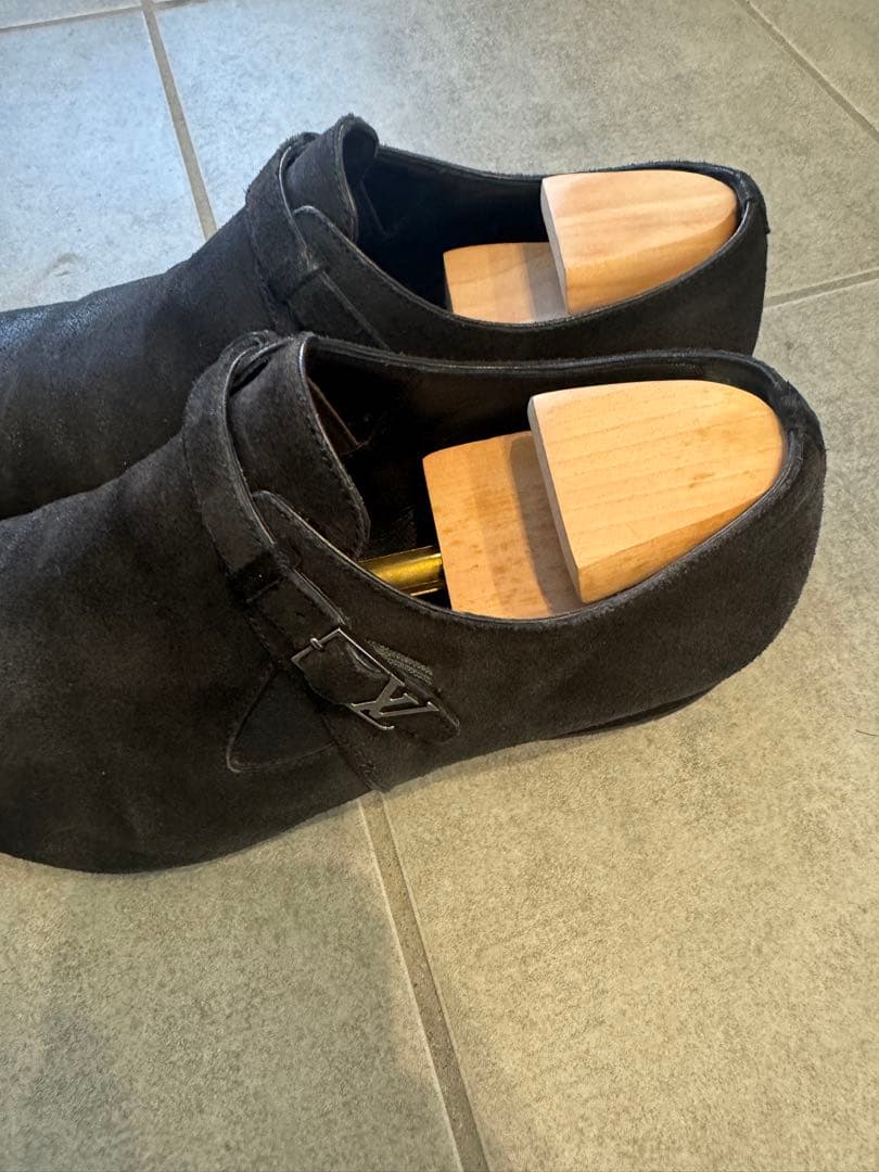 即日発送　LOUIS VUITTON ブラック ドレスシューズ 26.5