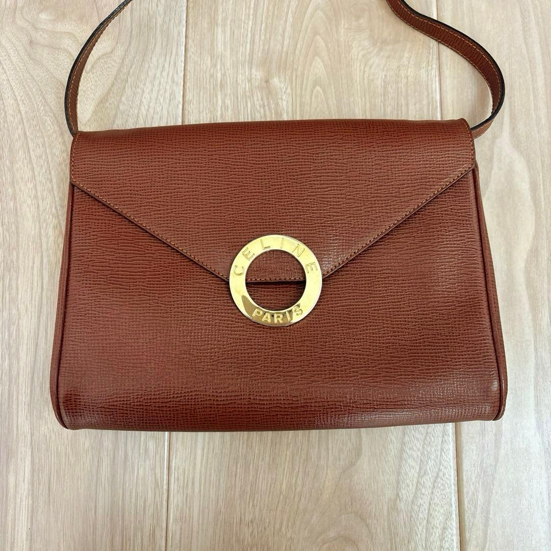 セリーヌ　ビンテージ　ショルダーバッグ