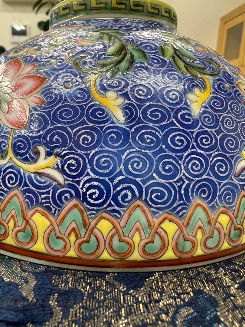 中国大清道光年製碗　唐物古美術品　江戸アンティーク骨董コレクション青磁