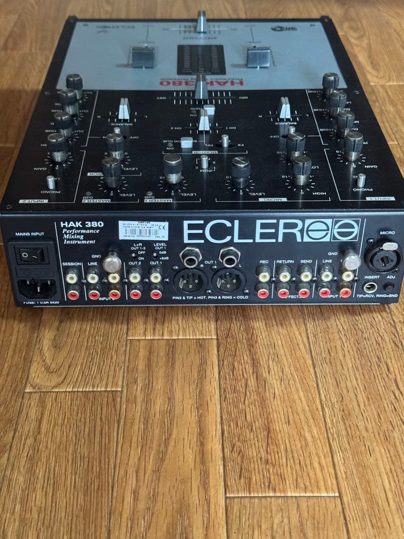 ECLER HAK 380 DJミキサー ジャンク品