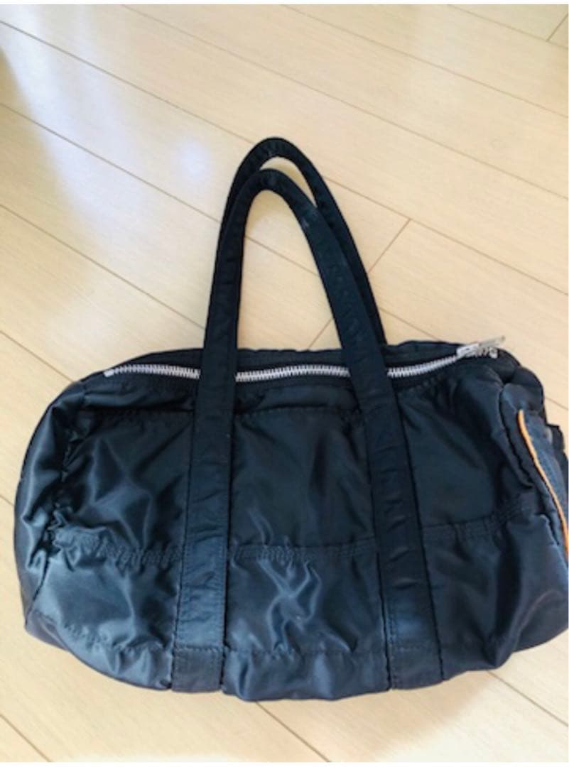 【匿名配送】PORTER ドラムバッグ　ブラック