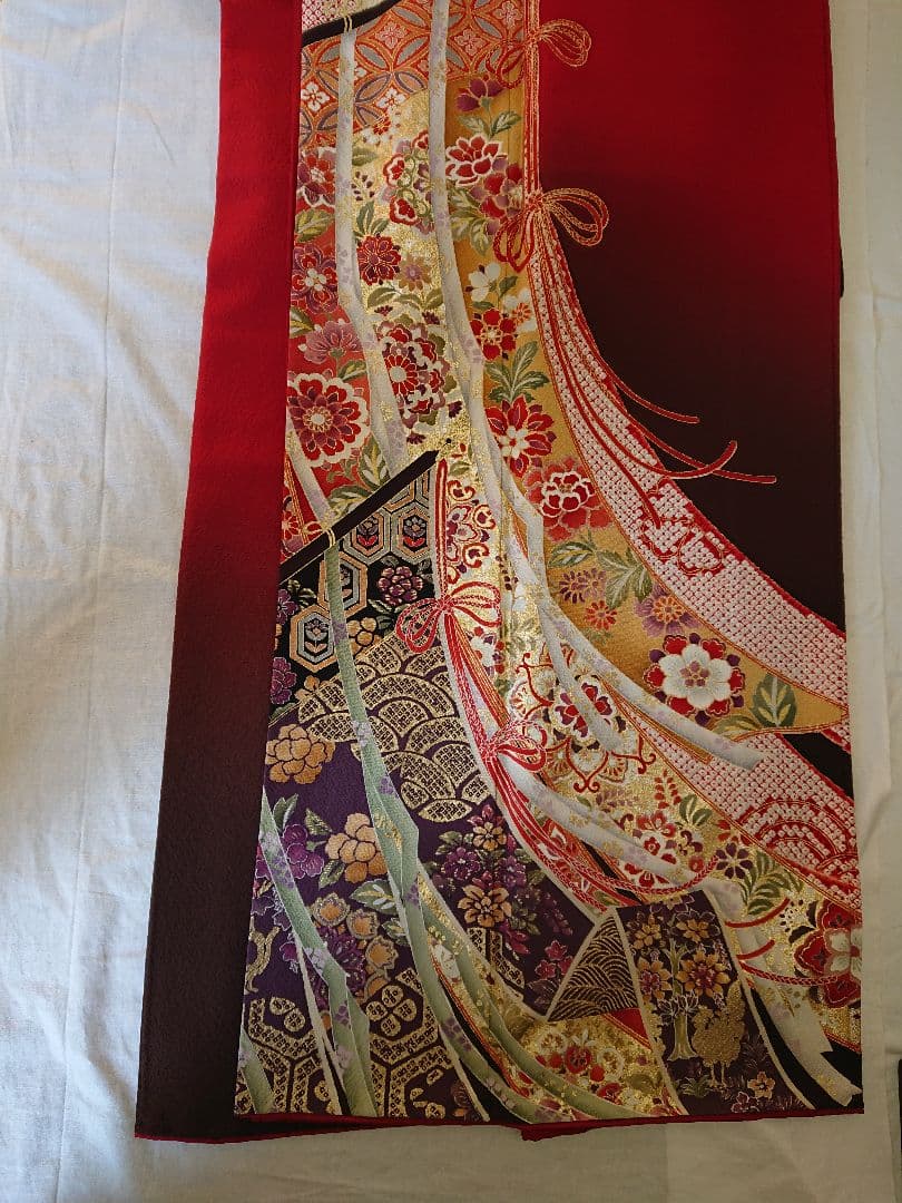 振袖、袋帯、長襦袢(お仕立て上がり)