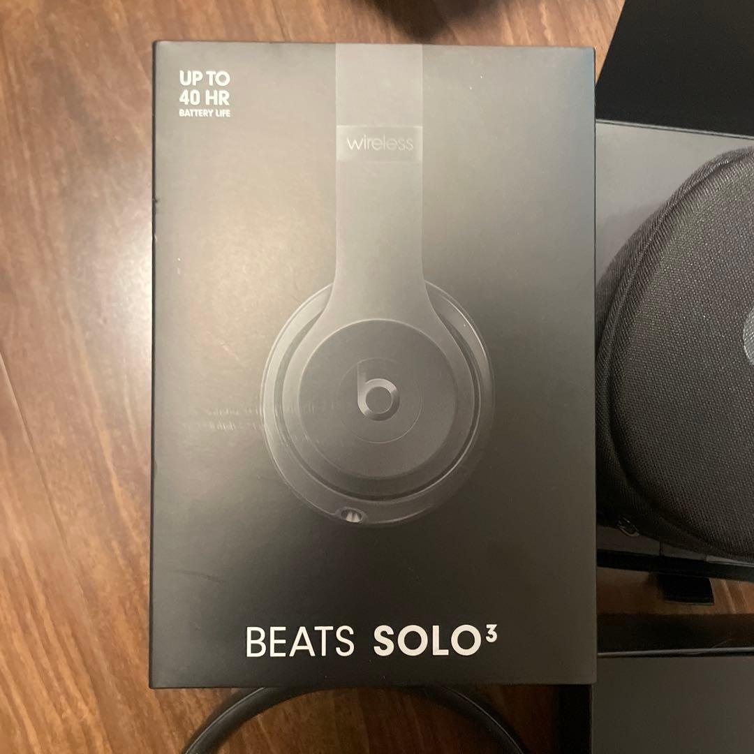BEATS SOLO3 ワイヤレスヘッドホン ブラック