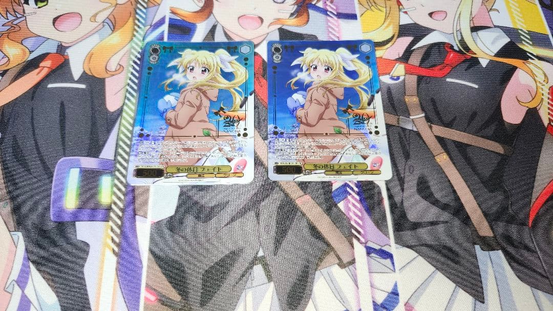 パ*郎様 ヴァイスシュヴァルツ　リリカルなのは　デッキ　パーツ付　フェイト なの