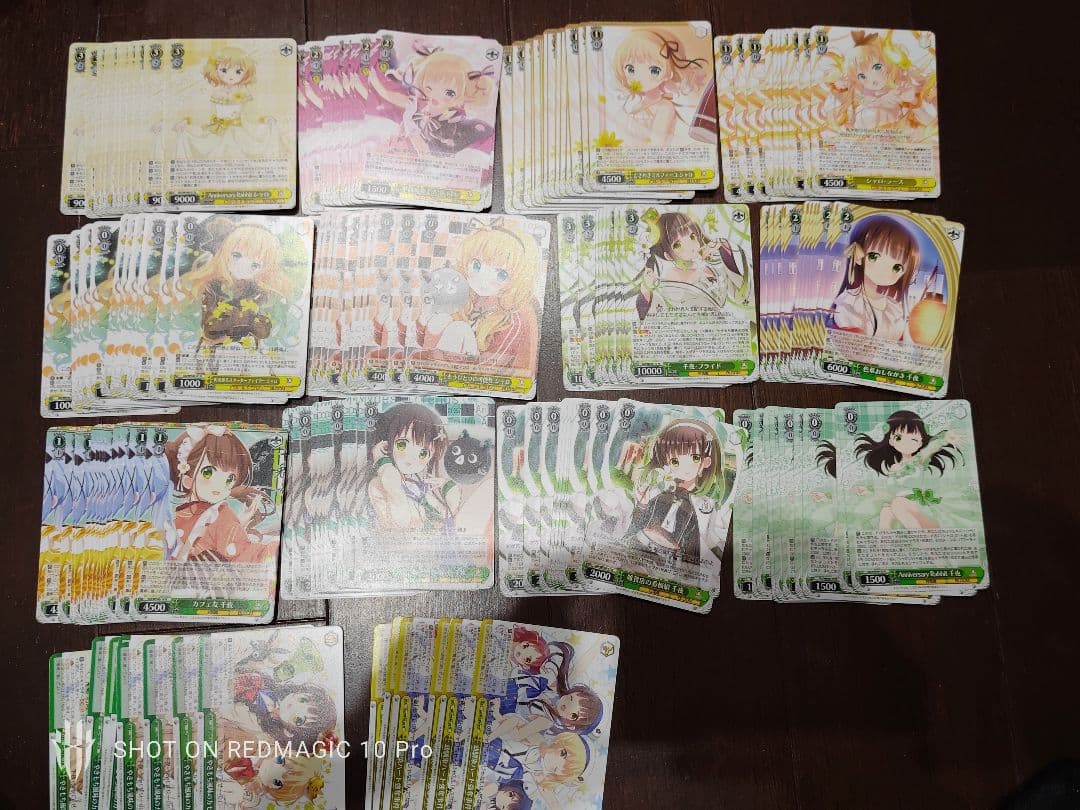 ヴァイスシュヴァルツ　ご注文はうさぎですか?　ごちうさ　デッキ　まとめ売り　引退