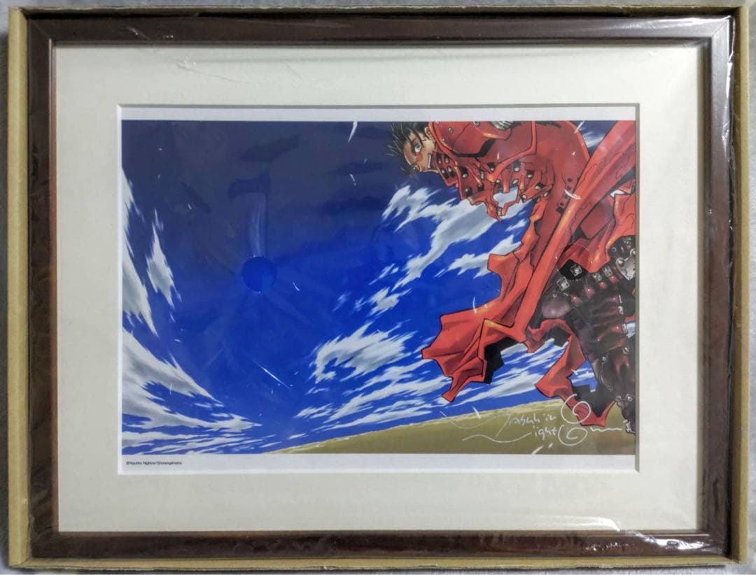 トライガン ミストグラフ ヴァッシュ 蒼天 内藤泰弘 直筆サイン入り