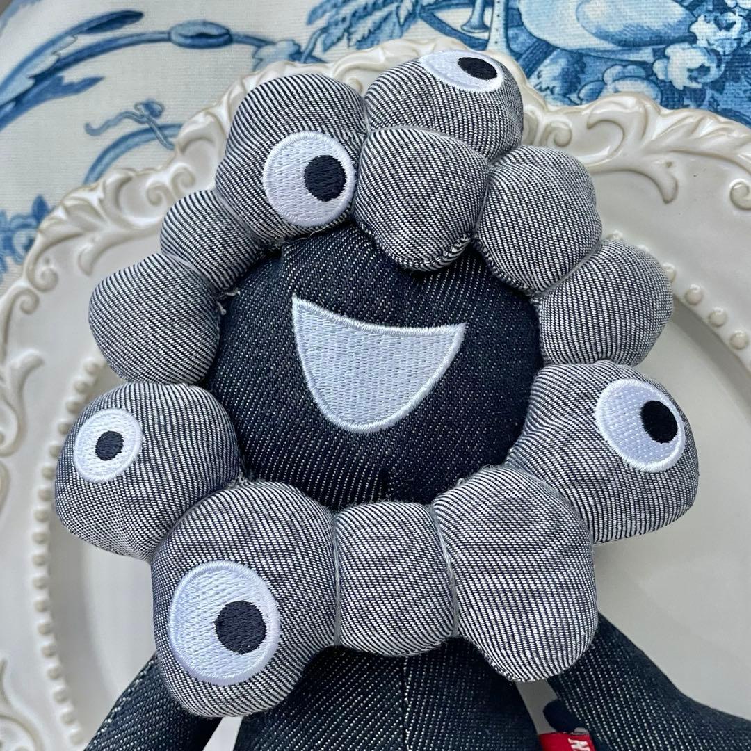 【新品】大阪万博 ミャクミャク EDWIN エドウィン ぬいぐるみ黒デニム 大