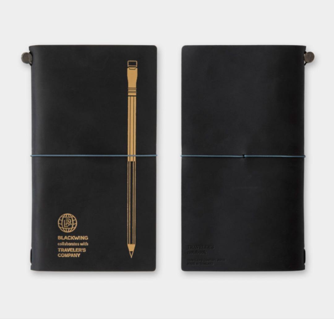 【新品未使用】トラベラーズノート BLACKWING 黒　3点セット