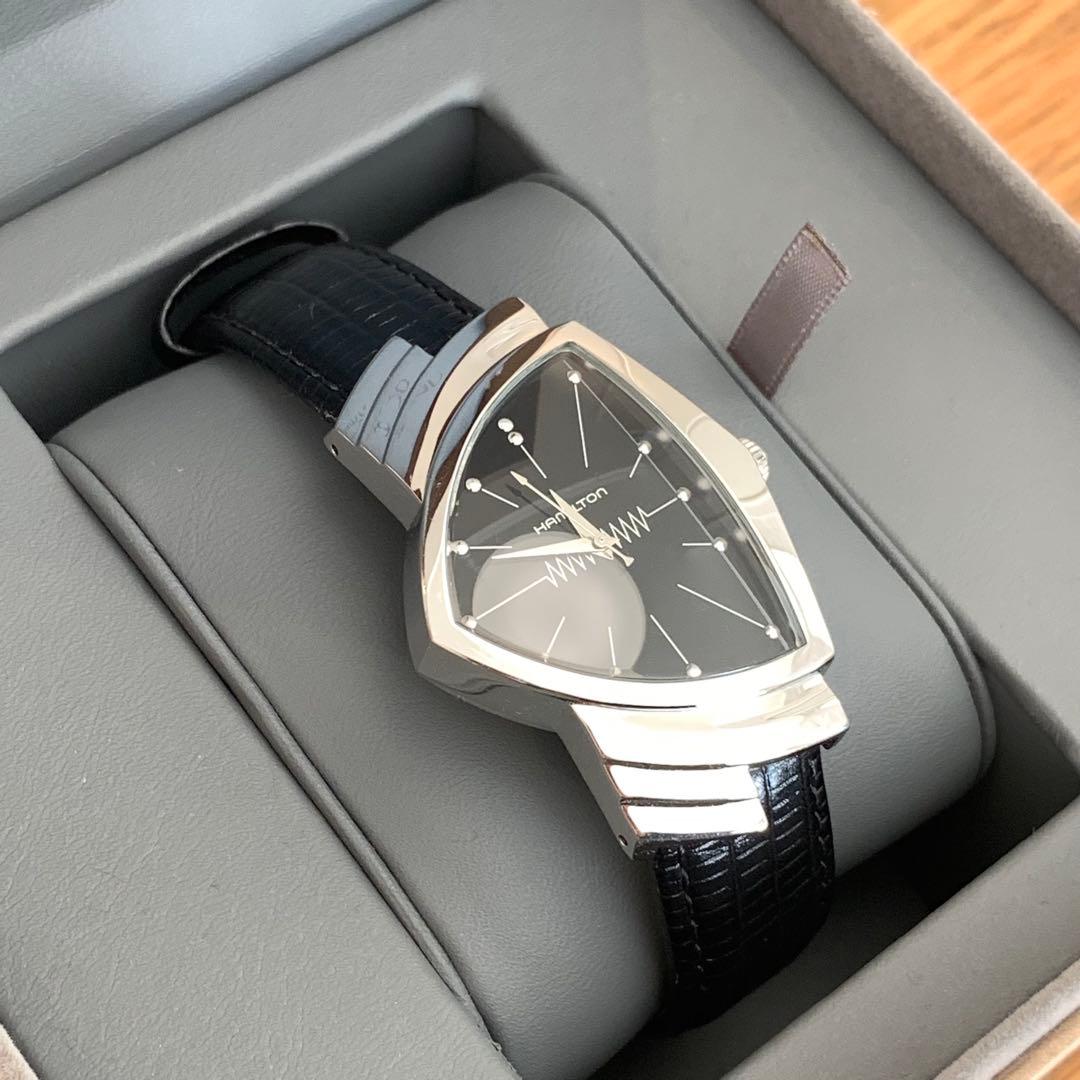 ハミルトン HAMILTON ベンチュラ H24411732 クォーツ 革ベルト