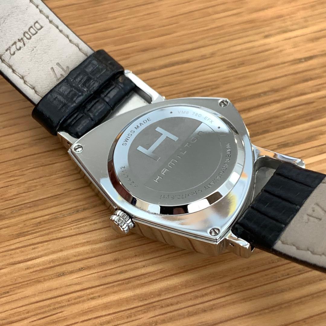 ハミルトン HAMILTON ベンチュラ H24411732 クォーツ 革ベルト