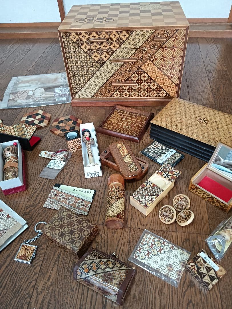 寄木細工27点‼️