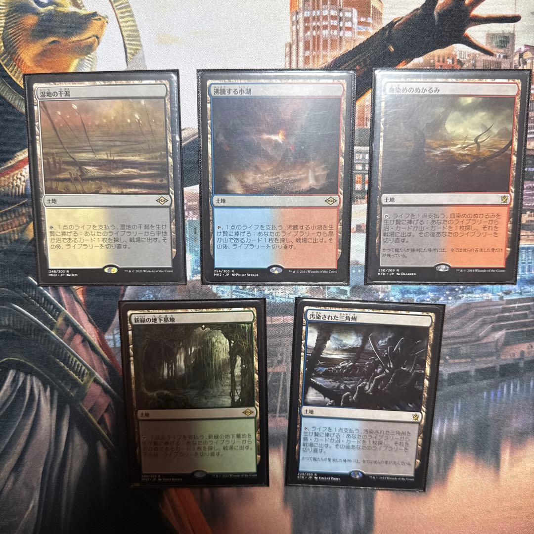 mtg フェッチランド　5枚セット