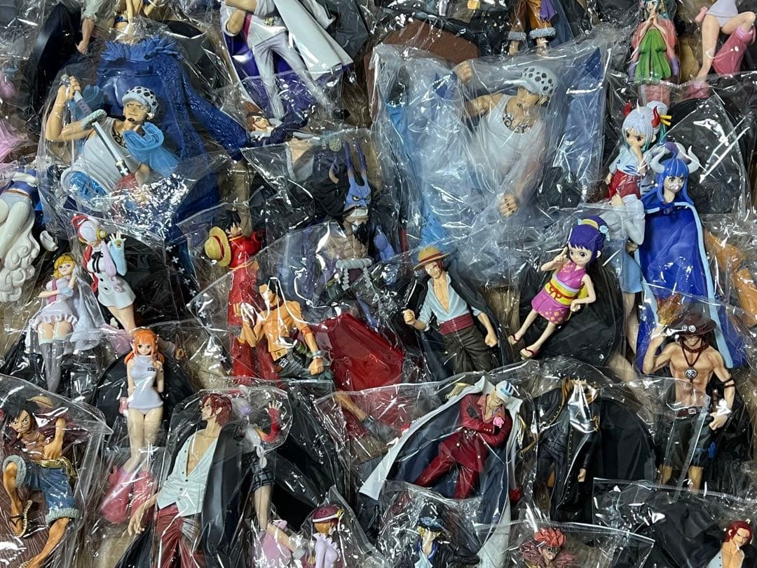 ジャンク品79体 ワンピースプライズフィギュア開封品 まとめ売り