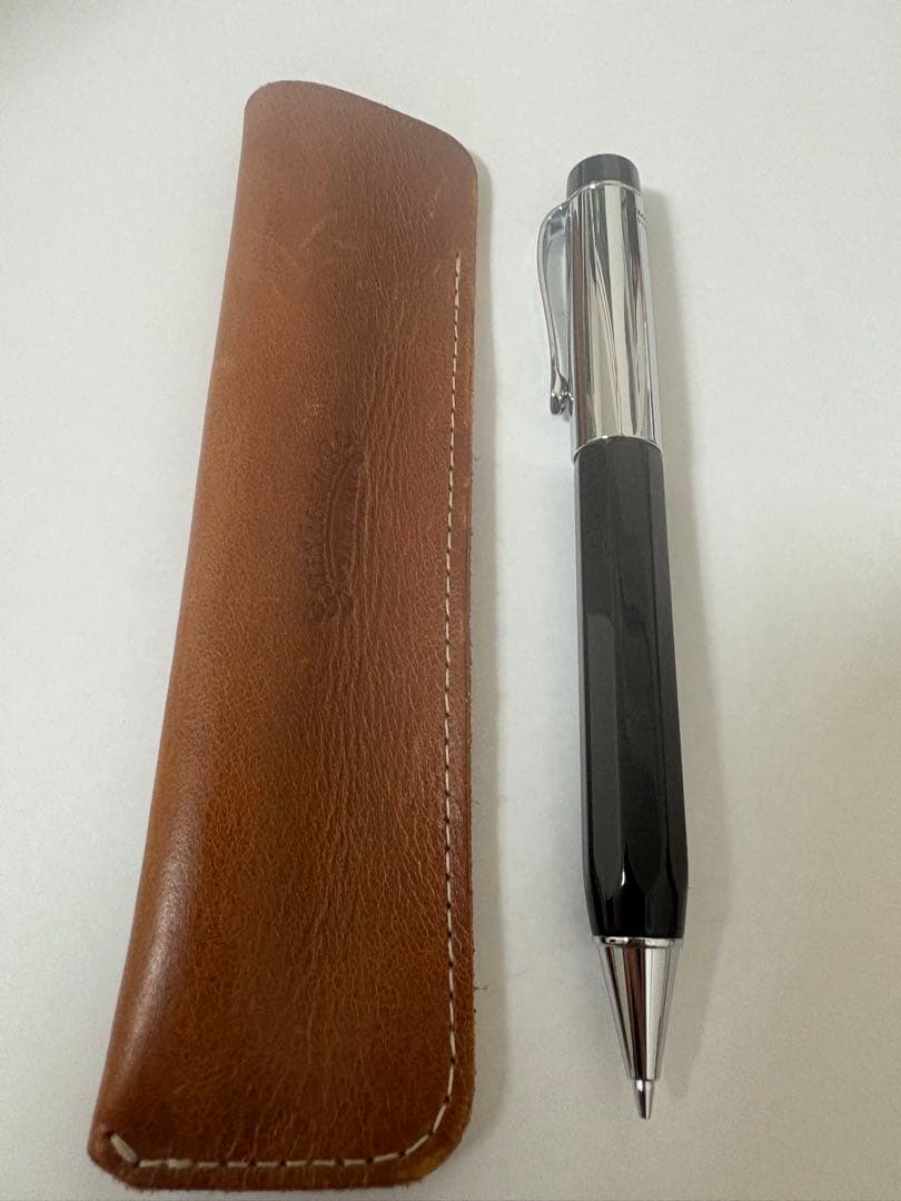 【廃盤・極美品】Kaweco カヴェコ エリート シャーペン レザーケース付き