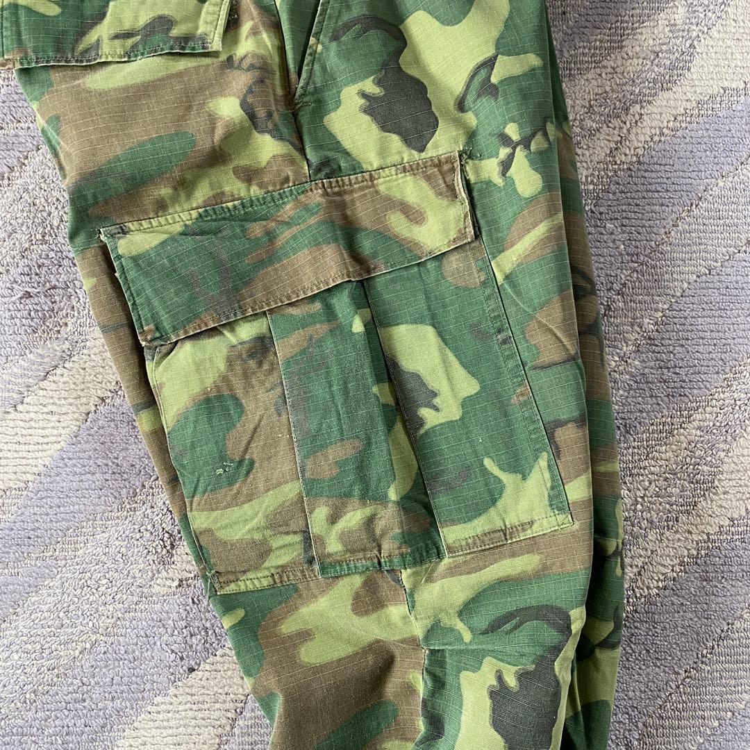 US ARMY米軍実物ジャングルファティーグパンツグリーンリーフM65M51
