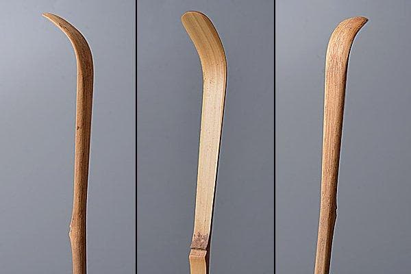 u323 茶道具　大徳寺福本積応茶杓『銘　平常心』