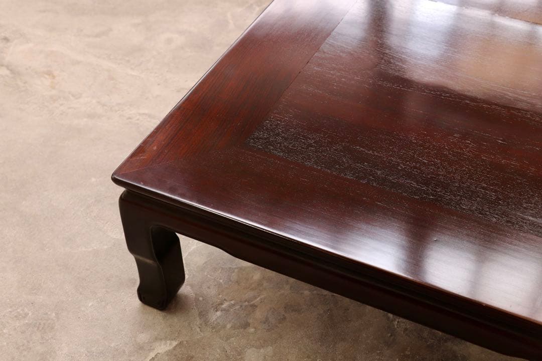 GMHK442○唐木家具 和家具 座卓 座敷 テーブル センターテーブル リビン