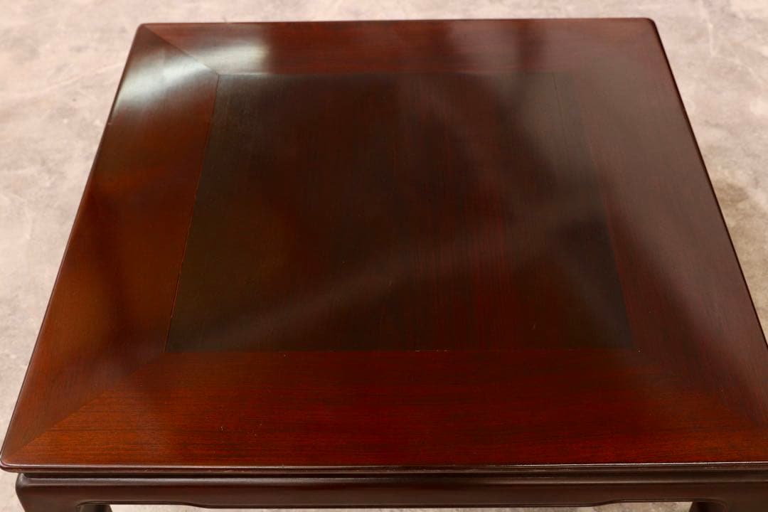 GMHK442○唐木家具 和家具 座卓 座敷 テーブル センターテーブル リビン