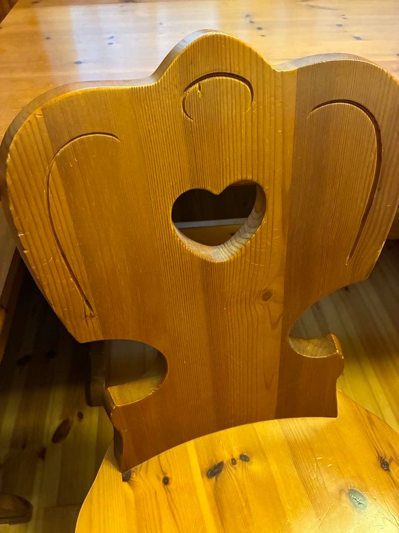 けろちゃんハート型椅子【送料込】