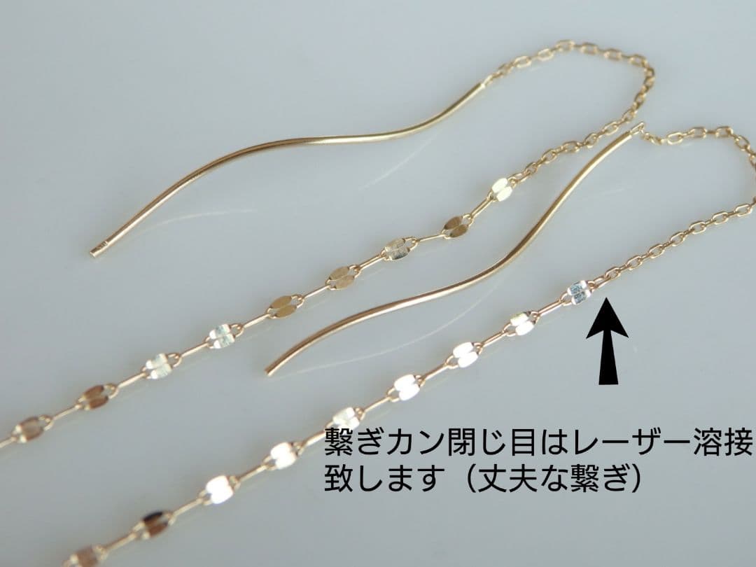 ともすけ　k10ピアス　キラキラウェーブピアス　アメリカンピアス