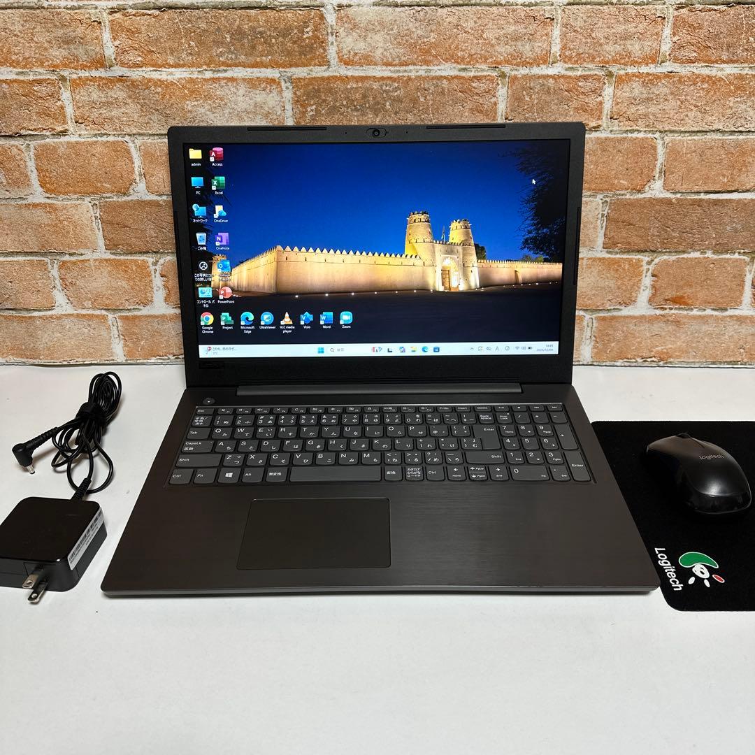 美品LENOVOノート PC SSDサクサク起動Webカメラ　Windows11