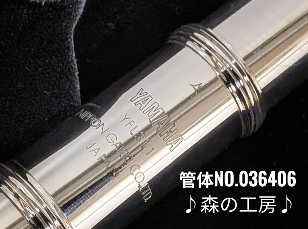 商談中【fan have】ヤマハフルート YFL311 Eメカ