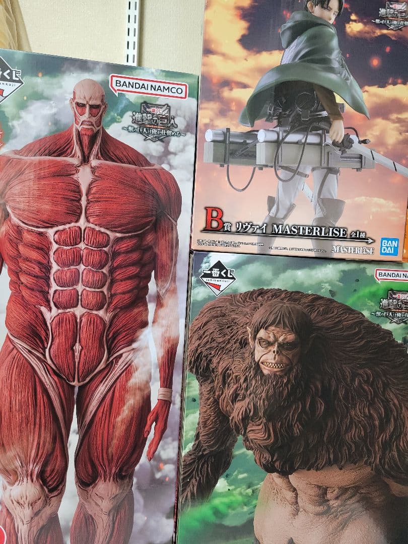 一番くじ進撃の巨人フィギュアA賞B賞ラストワン賞