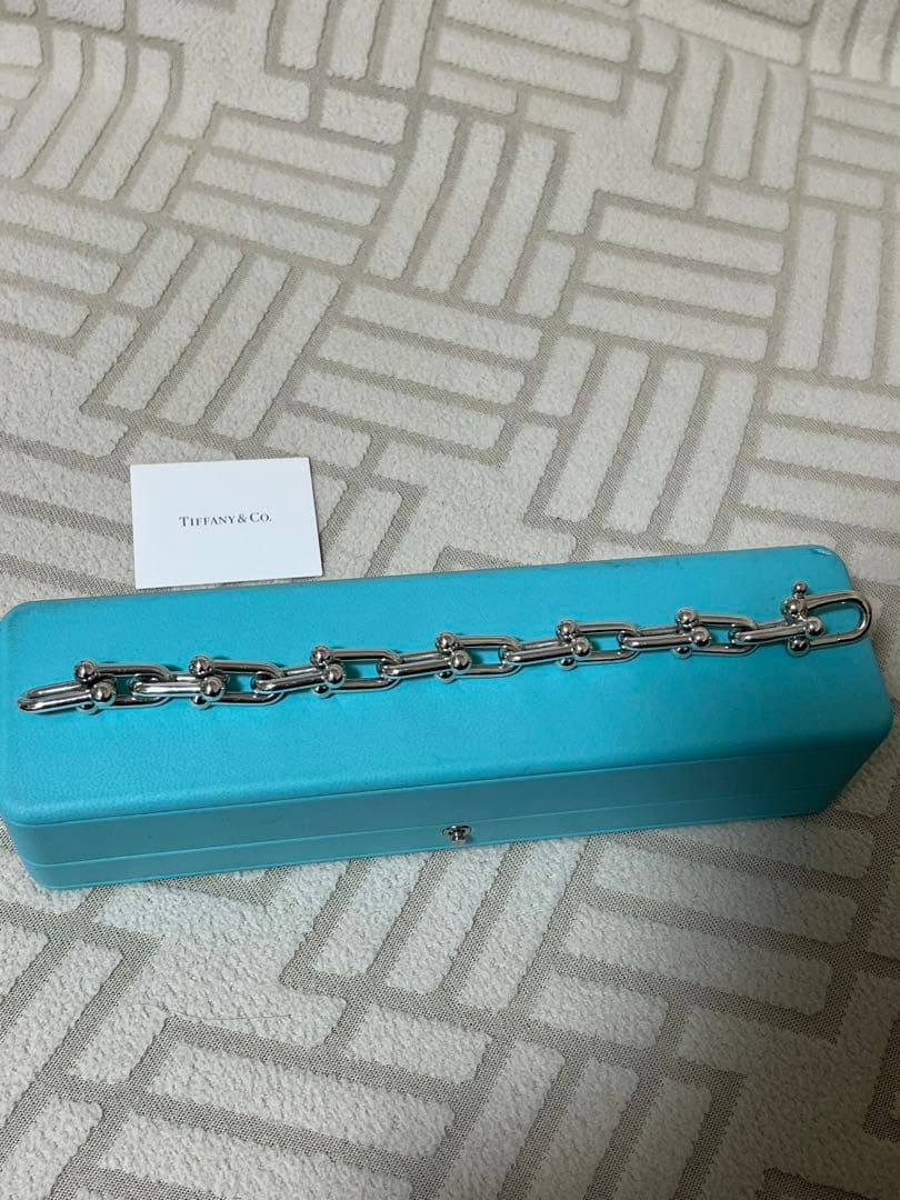 ティファニー　ハードウェア　ラージリンク　ブレスレット　TIFFANY&Co.