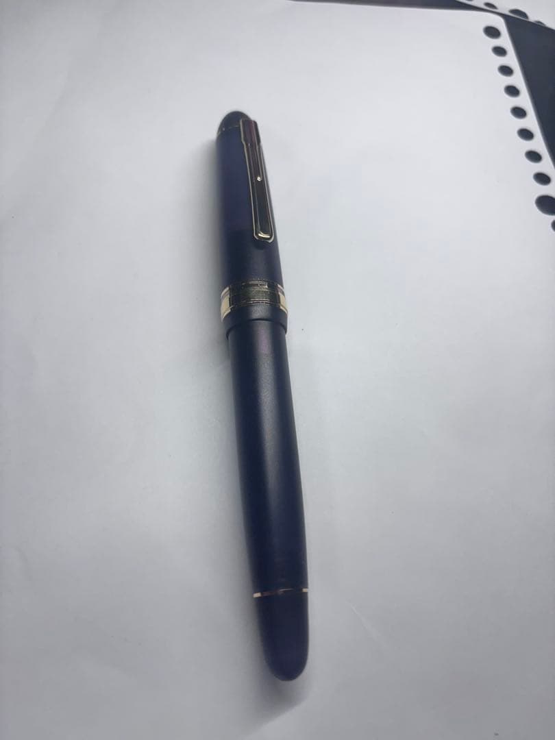 プラチナ万年筆ワーグナーコラボ限定プレジデントモデルペン先18k中字（M）