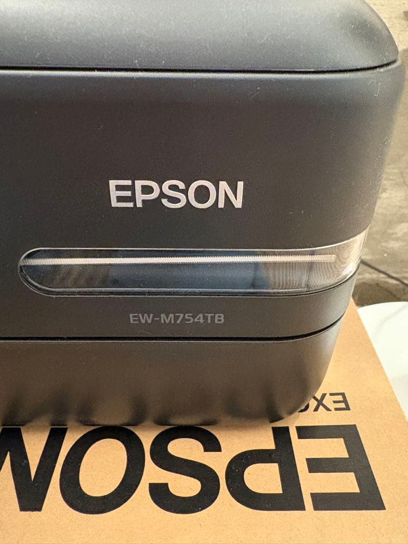 インク付　EPSON　プリンター　EW-M754TB