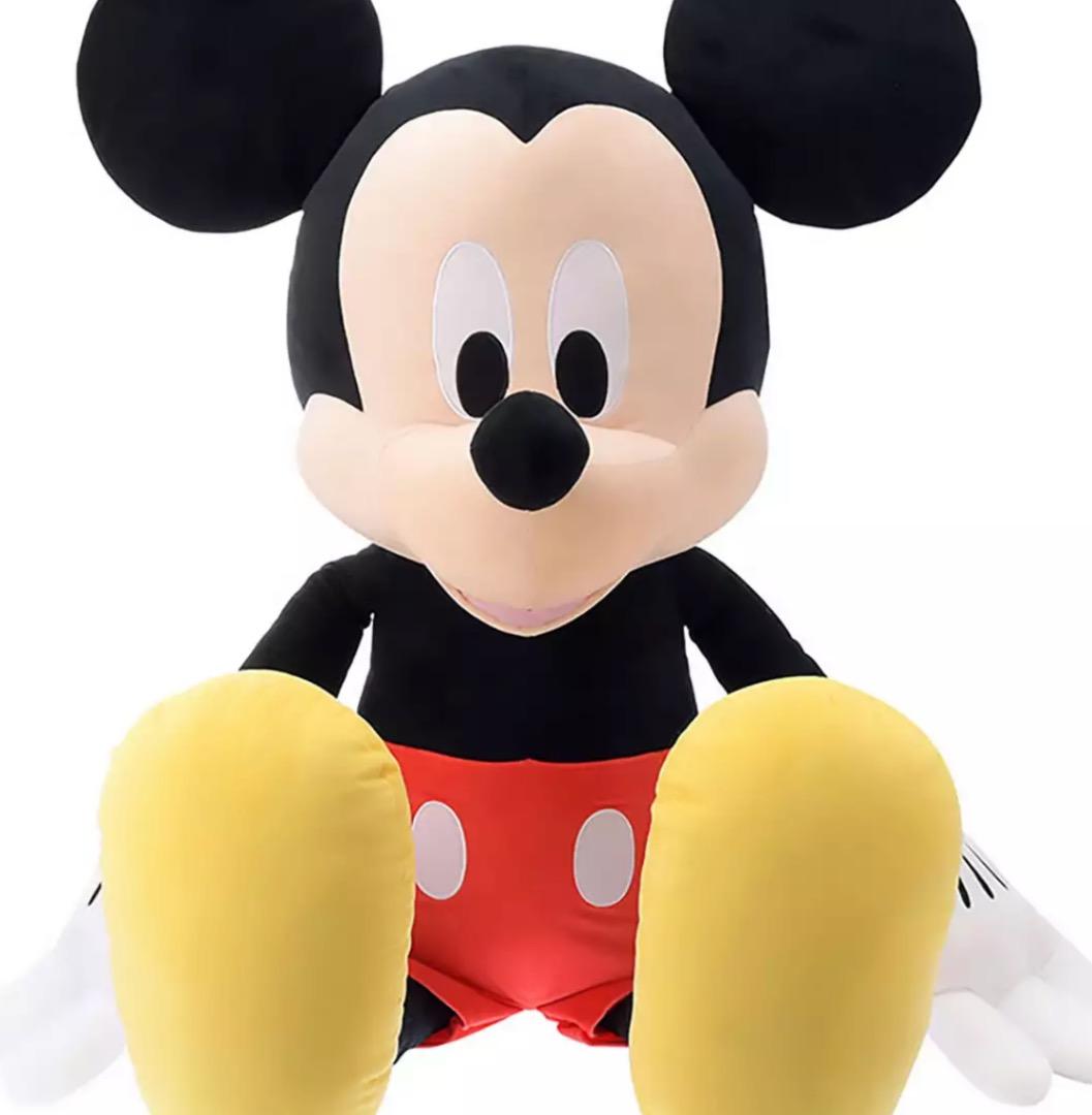 超美品！Disney 超特大ミッキーマウスぬいぐるみ