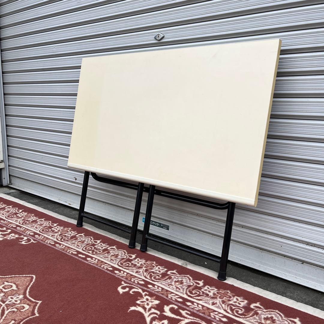 ビンテージ古家具◾️ 折り畳み式 フォールディングテーブル / 作業机