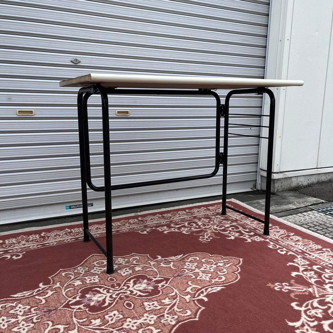 ビンテージ古家具◾️ 折り畳み式 フォールディングテーブル / 作業机