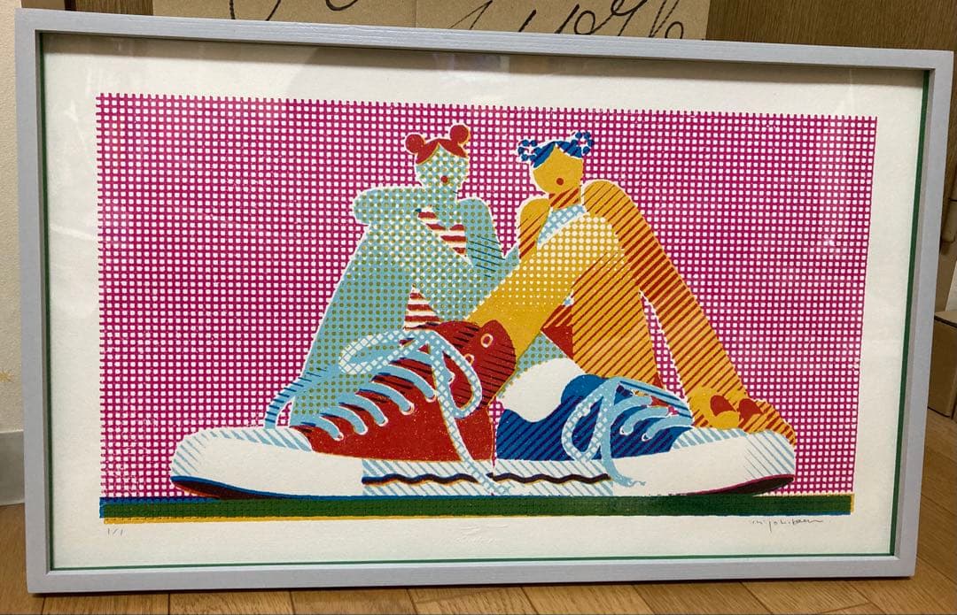 一乗ひかる シルクスクリーン 作品