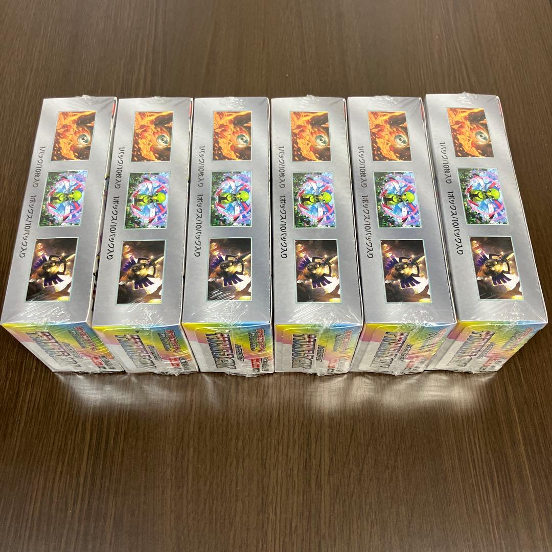 ポケモンカード テラスタルフェスex 6BOX 新品未使用 シュリンク付き
