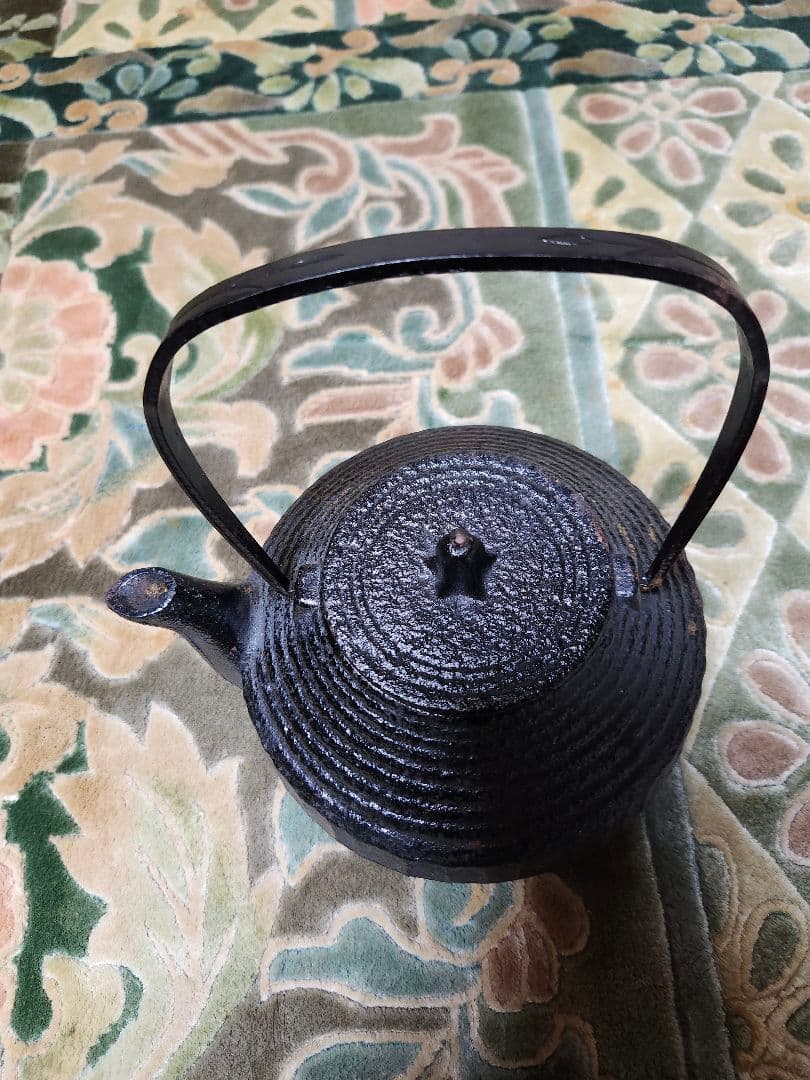 鉄瓶 、鉄製茶道具4点セット