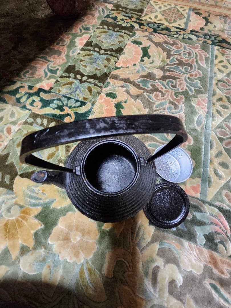 鉄瓶 、鉄製茶道具4点セット