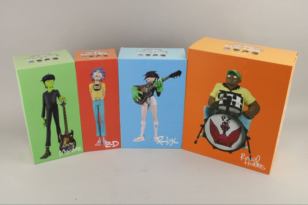 Gorillaz SUPERPLASTICフィギュアセット 4体セット