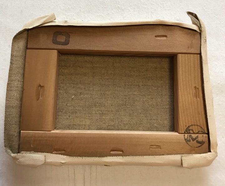 絵画　手書き油絵　阿蘇　0号