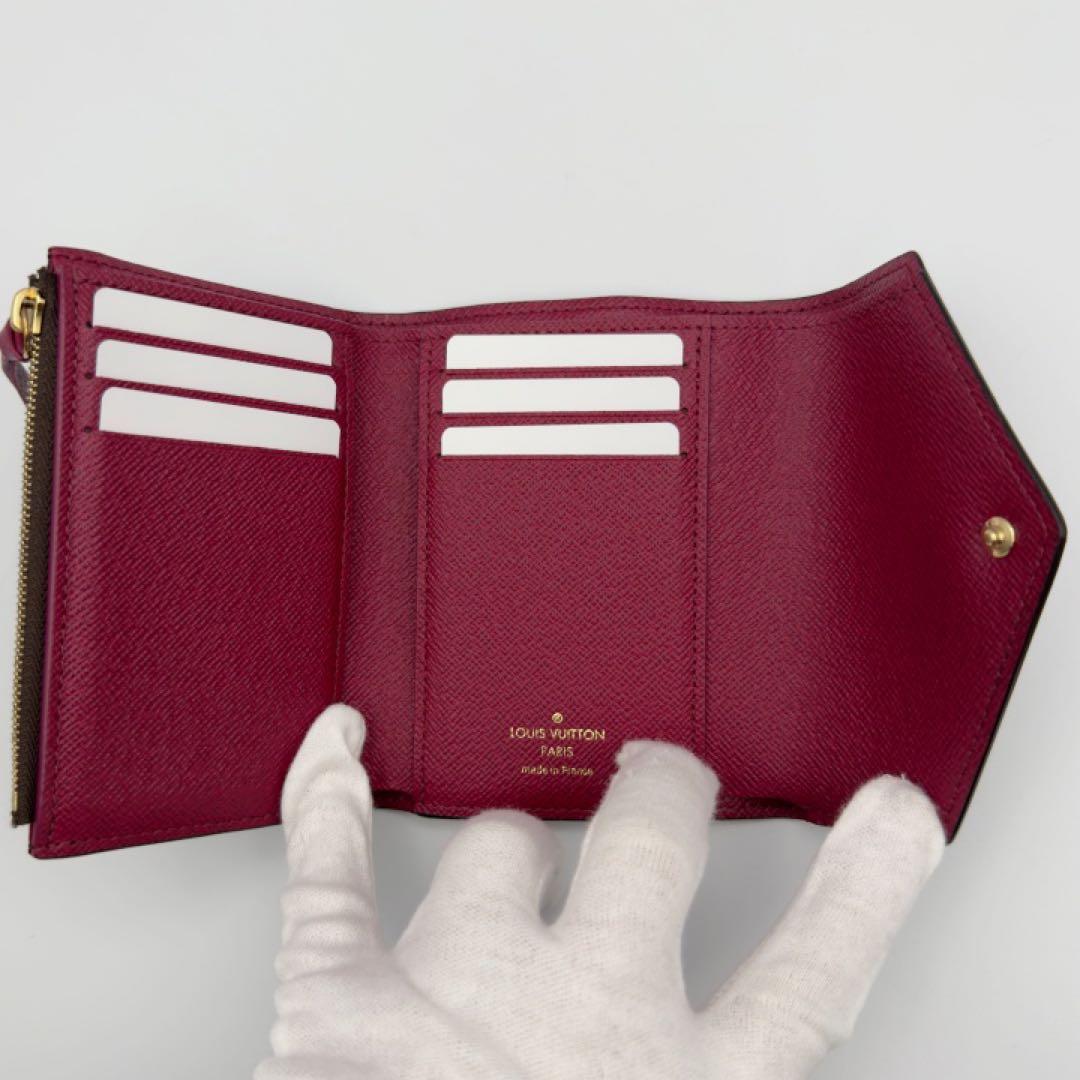 国内正規品　ICチップ　ヴィトン財布　モノグラム　ポルトフォイユ　ヴィクトリーヌ