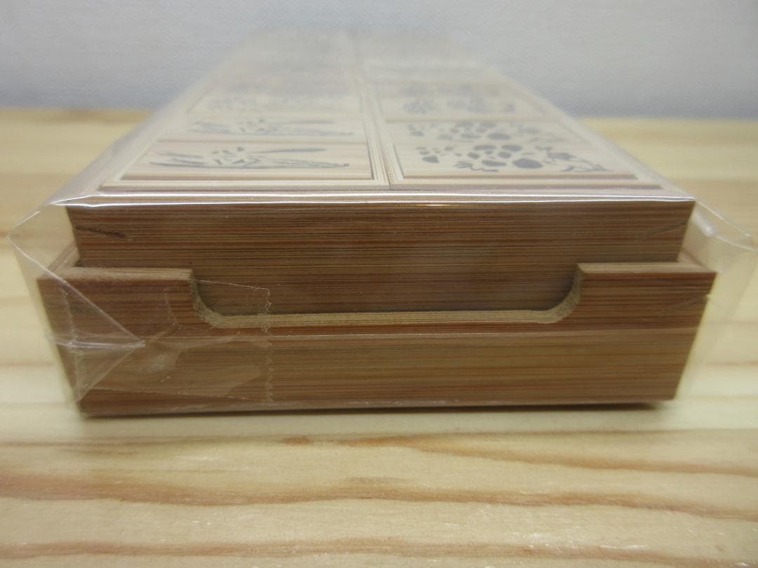 送料込【逢絢亭】茶道具 七事式道具 十種香札 白竹 木製