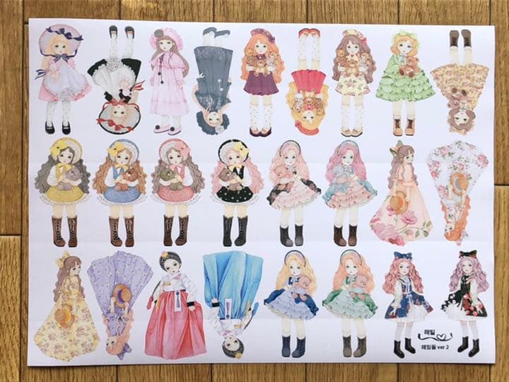 No.40【送料別】hamil ハミル ステッカー A4サイズ 3枚セット