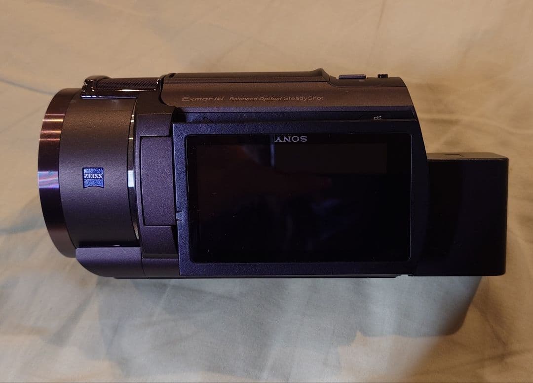 【bobo】SONY 4K ハンディカム FAR-AX45 マイク・SD